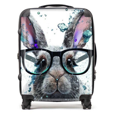 B&Q -  Rabbit Splashart SuitcaseLarge
