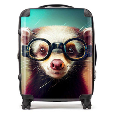 B&Q -  Ferret Splashart SuitcaseLarge