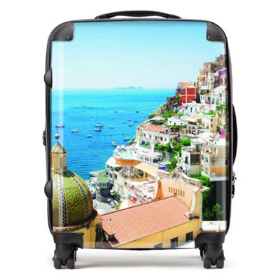 Warren Reed Designer Positano With FlowersItaly SuitcaseLarge from B&Q