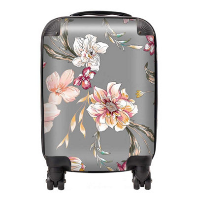 Warren Reed Designer PeonyLilyTulipDaisy Colorful SuitcaseMini Cabin from B&Q