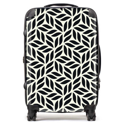 B&Q -  Modern Stylish Abstract Texture SuitcaseMedium