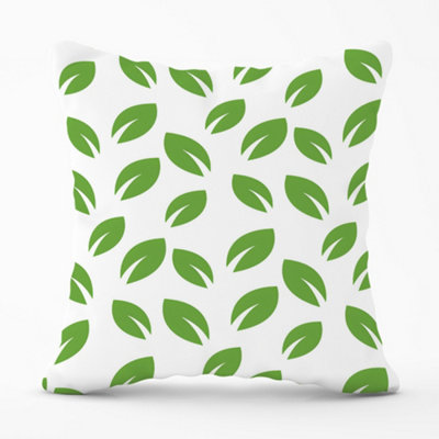 Warren Reed Designer Leaves Pattern Cushions 45Cm X 45Cm from B&Q