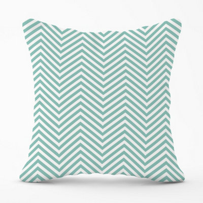 Warren Reed Designer Geometric Chevron Pattern Cushions 60Cm X 60Cm from B&Q