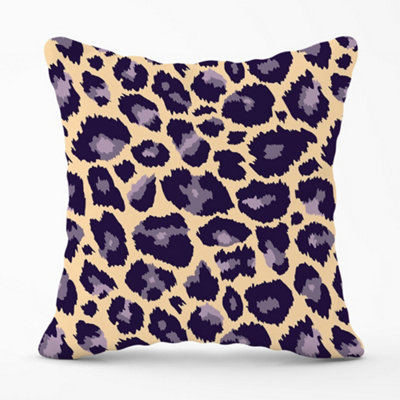 Warren Reed Designer Leopard Print Cushions 60Cm X 60Cm from B&Q