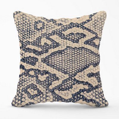 Warren Reed Designer Snake Skin Cushions 60Cm X 60Cm from B&Q