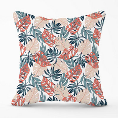 B&Q -  Tropical Leaf Pattern Cushions 60Cm X 60Cm