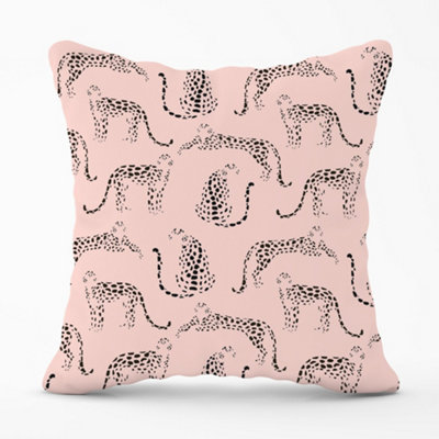 B&Q -  Abstract Leopard Pattern Cushions 45Cm X 45Cm