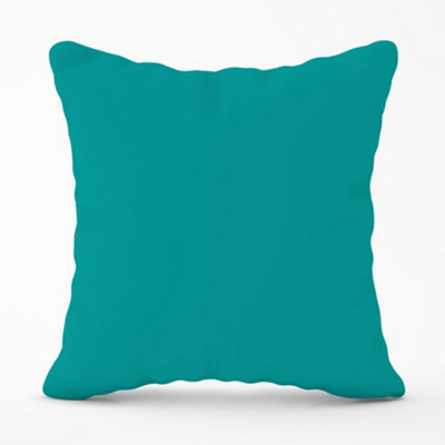 Warren Reed Designer Teal Blue Cushions 45Cm X 45Cm from B&Q