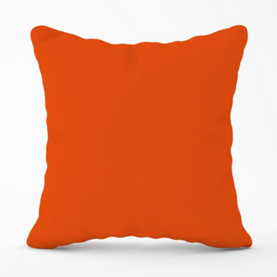 Warren Reed Designer Flame Orange Cushions 60Cm X 60Cm from B&Q