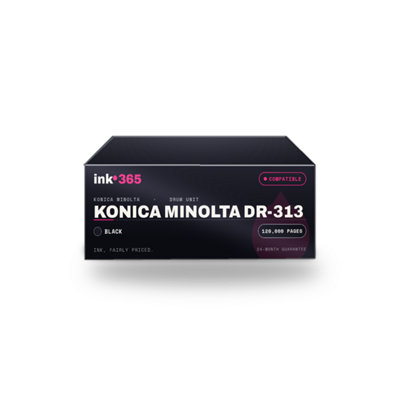 B&Q -  Compatible Drum Unit Replacement For Konica Minolta Dr-313 (Black)120,000 Pages