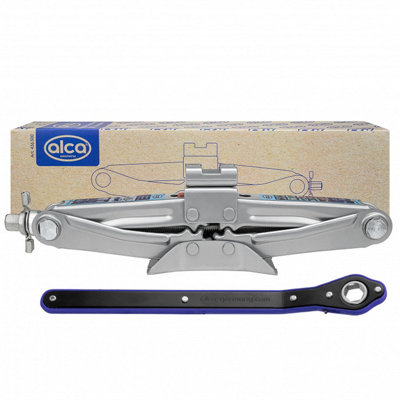 Alca Car Scissor Lift Jack With Speed Ratchet Vehicle Lifting Tool Kit 1 Ton A436500