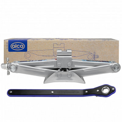 Alca Car Scissor Lift Jack With Speed Ratchet Vehicle Lifting Tool Kit 1.5 Ton A436600