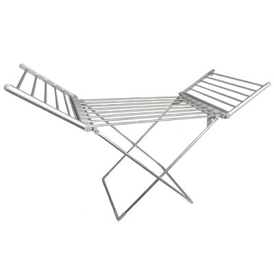 AB Tools Electric Heated Clothes Dryer Folding Rack Energy-Efficient Indoor Airer Laundry from B&Q