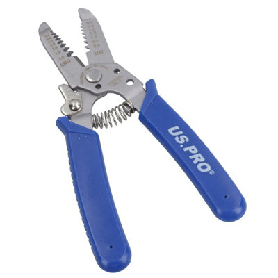 AB Tools Stainless Steel Electrical Wire Strippers Cutters For Wire 0.6mm -2.6mm 6In Long from B&Q