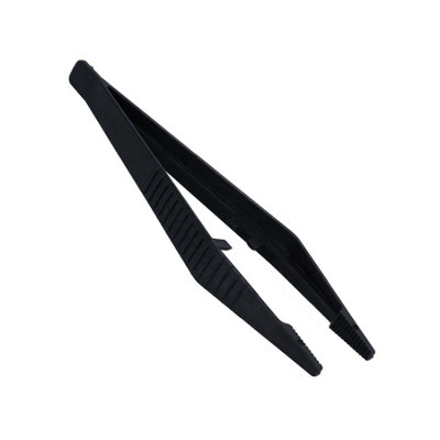 B&Q -  1Pk 5" Plastic Feeding Food Tongs Reptiles Spiders Snakes Feeding Tweezers