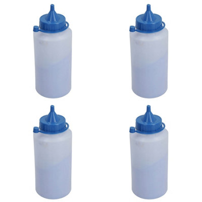 AB Tools 4 X Blue Brick Laying Marking Visible Straight Line Chalk Builders Refill 8Oz 236G from B&Q