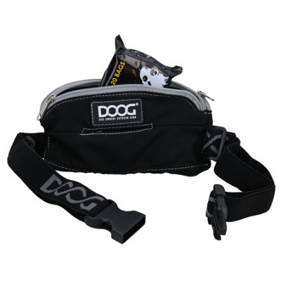 AB Tools Black Dog Walking Running Walkie Mini Belt Bag Treat Bag Dog Puppy Lover Gift