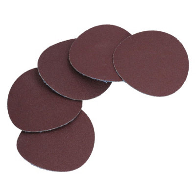 AB Tools 75mm Twist Button Abrasive Sanding Flap Discs Pads Belts 120 Fine Grit 5Pk from B&Q