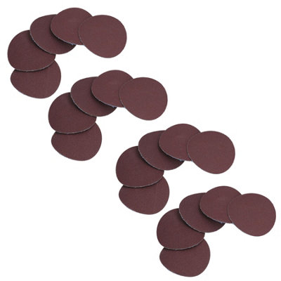 Ab Tools 75Mm Twist Button Abrasive Sanding Flap Discs Pads Belts 120 Fine Grit 20Pk Size 20