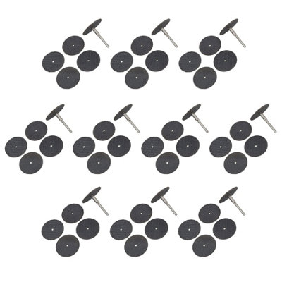 AB Tools 60Pc Rotary Tool Resin Cutting Trimming Disc Set 31mm Diameter 3.17mm Mandrel from B&Q