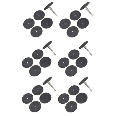 AB Tools 12Pc Rotary Tool Resin Cutting Trimming Disc Set 31mm Diameter 3.17mm Mandrel from B&Q