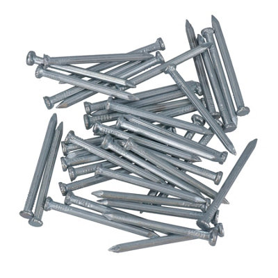 AB Tools 2 Inch Masonry Concrete Nails Fastener Fixing For Block Brick Stone 40 Pack from B&Q