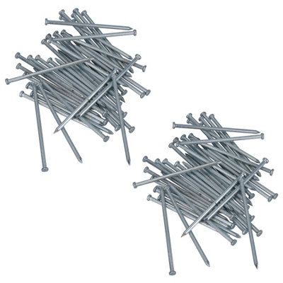 AB Tools 4 Inch Masonry Concrete Nails Fastener Fixing For Block Brick Stone 1000 Grams from B&Q