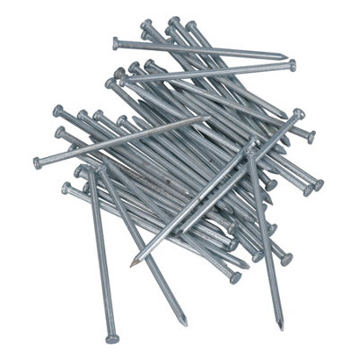 AB Tools 4 Inch Masonry Concrete Nails Fastener Fixing For Block Brick Stone 500 Grams from B&Q