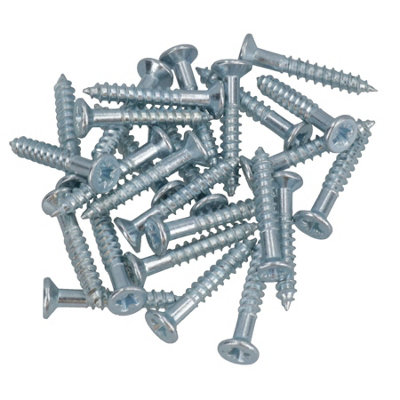 AB Tools 4mm X 25mm Pz2 Drive Countersunk Wood Chipboard Screws Fasteners 26Pc from B&Q