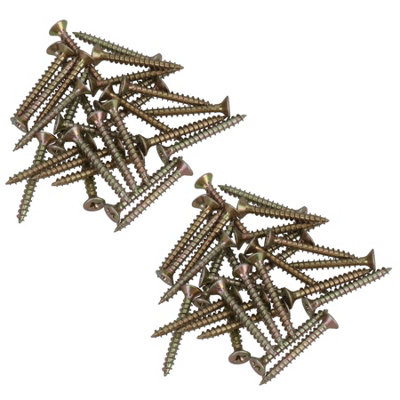 AB Tools 3mm X 25mm Countersunk Wood Chipboard Screw Fasteners Pz1 Drive 52Pc from B&Q