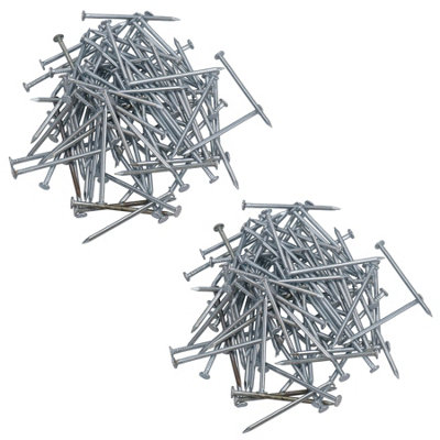 AB Tools 45mm Flat Headed Multi Purpose Nails Fasteners Fixings Carpentry 260Pc from B&Q