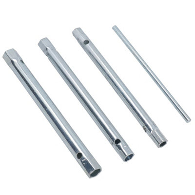 AB Tools 4Pc Metric Tubular Box Monoblock Tap Spanner Wrench Plumber Bar 813mm from B&Q