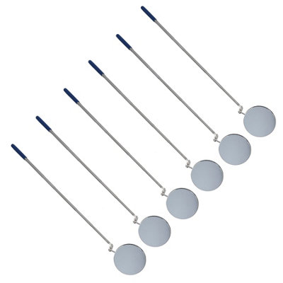 Ab Tools Telescopic Inspection Round Circular Mirror 85Mm Extends 280 - 880Mm 6Pc Size 6