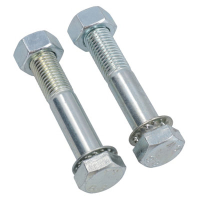 AB Tools M16 (16mm) X 90mm High Tensile Tow Bar Ball Fixing Bolts Washers + Nuts 2 Pack from B&Q
