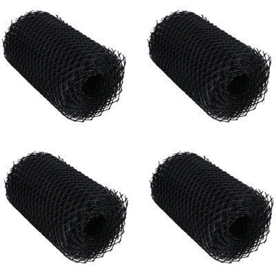 AB Tools 20M Plastic Gutter Guard Cover Leaf Debris Protector For Gutters Up To 16Cm Wide from B&Q