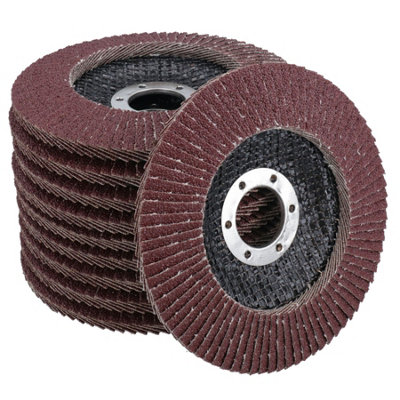 B&Q -  Type 29 Premium Flap Grinding Sanding Discs 80 Flaps 80 Grit Medium 115mm 10Pk