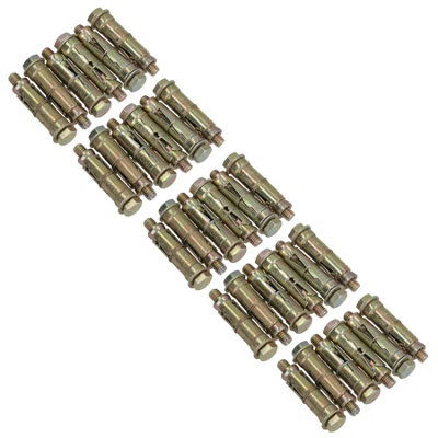 AB Tools M8 8mm X 60mm Expansion Rawl Bolt For Masonry Sleeve Anchors Fastener 30Pk from B&Q