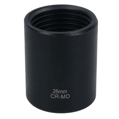 Ab Tools 26Mm 1/2In Drive Locking Wheel Nut Twist Socket Remover Non Slip Broke Studs