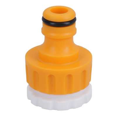 AB Tools Outdoor Garden Tap Hose Threaded Tap Connector 3/4In With 1/2In Reducer 1Pc from B&Q
