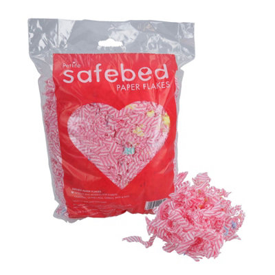 1Pk Small Animal Hamster Gerbils Safe Bed Paper Flakes Nesting(Colour Varies) from B&Q