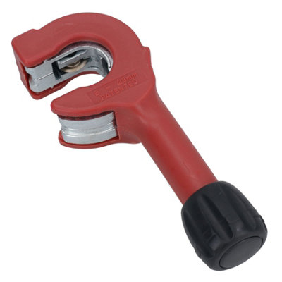 Ab Tools Adjustable Ratchet Action Copper Inox Tube Pipe Cutter One Handed 8Mm - 28Mm