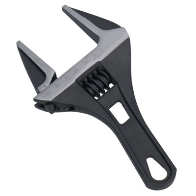 AB Tools Super Wide Slim Jaw Stubby Wrench Adjustable Pump Union Spanner 0 To 54mm from B&Q
