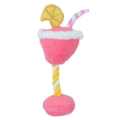 Ab Tools Dog Puppy Gift Cocktail Rope Toy Drink Themed Soft Plush Toy Present