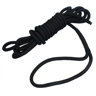 AB Tools Single Spliced Premium Mooring Line 12mm X 10M Braided Boat Dock Rope Warp from B&Q