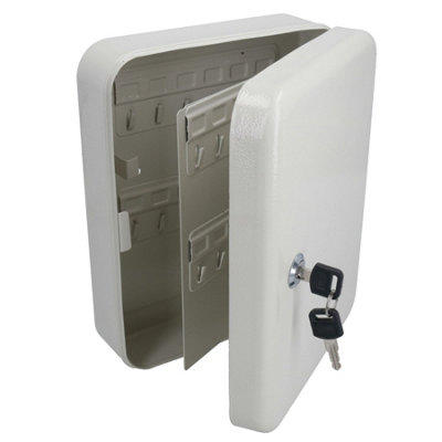 AB Tools Wall Mountable Key Storage Security Safety Box Cabinet Secure Lock For 48 Keys from B&Q
