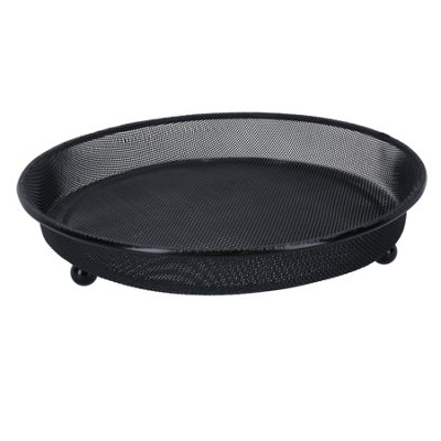 AB Tools Heavy Duty Black Mesh Metal Ground Wild Bird Feeder Feeding Tray 22Cm from B&Q