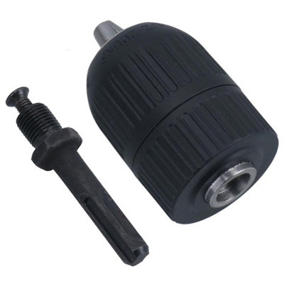 AB Tools 1/2In Keyless Drill Chuck With Sds Chuck Quick Change Adapter 13mm X 20 Unf from B&Q