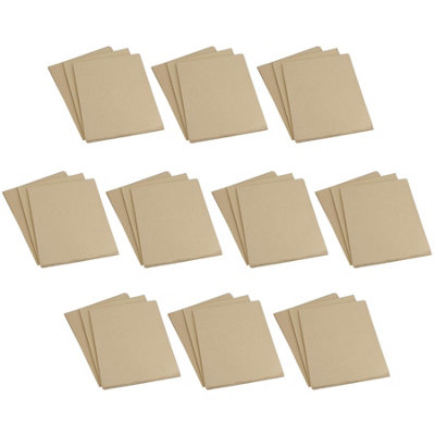 AB Tools Mixed Grit Sandpaper Sanding Sheets For Metal Wood Plastic 60240 Grit 300Pc from B&Q