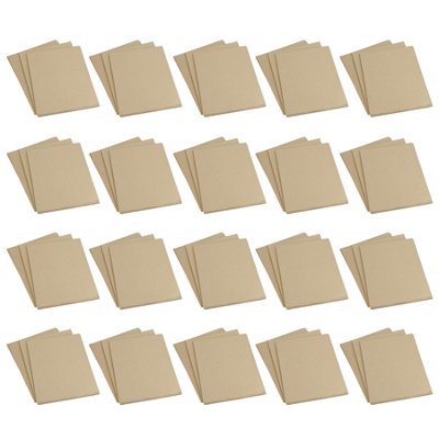 AB Tools Mixed Grit Sandpaper Sanding Sheets For Metal Wood Plastic 60240 Grit 600Pc from B&Q