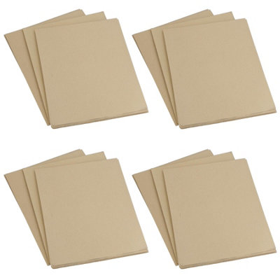 AB Tools Mixed Grit Sandpaper Sanding Sheets For Metal Wood Plastic 60240 Grit 120Pc from B&Q